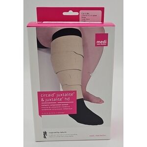 Medi CircAid Juxtalite HD Lower Leg System 20-50 mmHg Small - Long 33cm -Beige